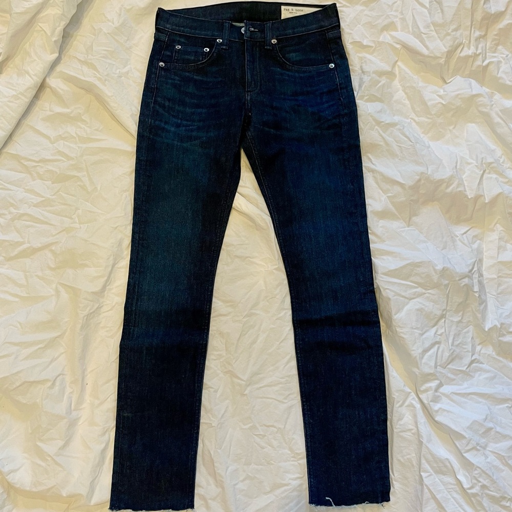 rag & bone straight boot cut jeans